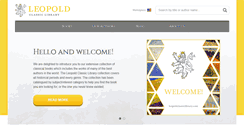 Desktop Screenshot of leopoldclassiclibrary.com