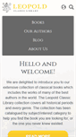 Mobile Screenshot of leopoldclassiclibrary.com